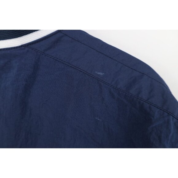 Vtg 90s Nike Womens Small Travis Scott Center Swoosh Cropped Windbreaker Jacket - Picture 13 of 16